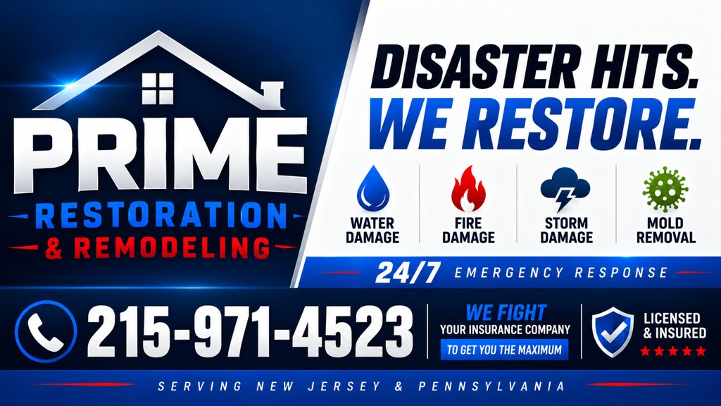 Prime Restoration property restoration work